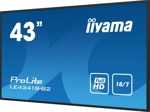 Monitor iiyama ProLite LE4341S-B2 Digital Signage 43" Full HD IPS 60Hz 8ms