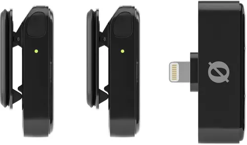 System bezprzewodowy RODE Wireless Micro Lightning Dookólny Czarny