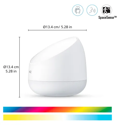 Lampa biurkowa WiZ Squire RGB