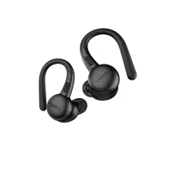 Słuchawki bezprzewodowe Belkin SoundForm ActiveFit Dokanałowe z zaczepami Bluetooth 5.4, Czarny