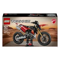 LEGO TECHNIC 42238 Motocykl Ducati Desmo450 MX Factory, zestaw klocków 10+