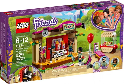 Конструктор Lego Friends показ Андреа в парке (41334)