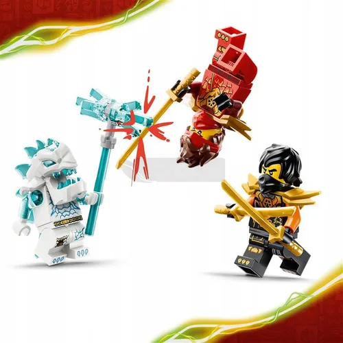 LEGO Ninjago 71864 Wielofunkcyjne pojazdy Kaia i Cole’a, zestaw klocków 7+