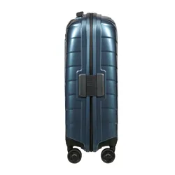 Маленький расширяемый чемодан Samsonite Attrix 55 см (20/23 см) - steel blue