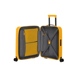 Walizka kabinowa American Tourister DashPop EXP - golden yellow