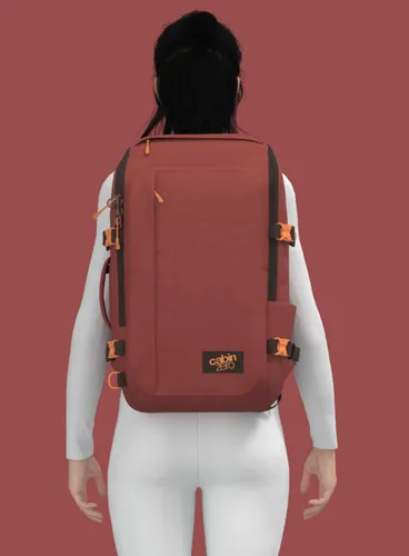 Rucsac de mână CabinZero ADV 32 l - roșu sangria