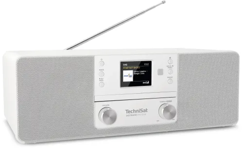 Radioodbiornik TechniSat DigitRadio 371 CD IR Radio FM DAB+ Internetowe Bluetooth Czarny
