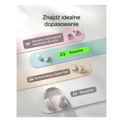 Słuchawki bezprzewodowe Belkin SoundForm Anywhere Douszne Bluetooth 5.4 Piaskowy