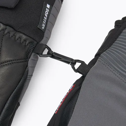 Rękawice narciarskie męskie LEKI Sparrow 3D black/ graphite