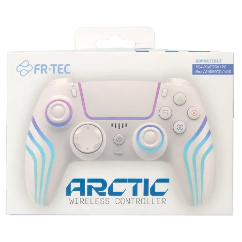 Pad FR-TEC FT0043 Arctic do PC, PS4, Switch, Android, iOS, Bezprzewodowy Biały