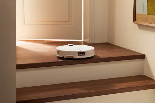 Robot sprzątający Roborock Qrevo Edge 2 Funkcja mopowania Stacja oczyszczająca Tworzenie mapy pomieszczenia Funkcje AI Biały
