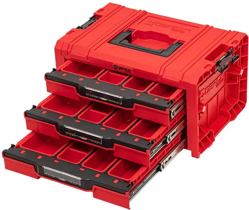 Skrzynia na narzędzia QBRICK Drawer 3 Toolbox Expert Pro Red Ultra HD