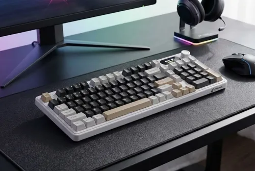 Klawiatura ATTACK SHARK X98 Pro Biało-czarny