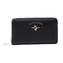 Büyük Kadın Cüzdanı U. S. Polo Assn. Stanford L Zip Wallet BEUSS5184WVP000 Black