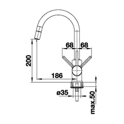 Bateria BLANCO Mida 526145 Czarny