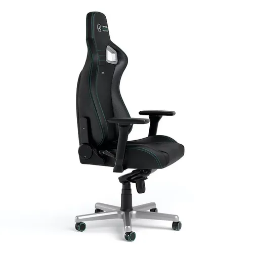 Fotel Noblechairs EPIC Mercedes-AMG Petronas F1 Team Gamingowy do 120kg Skóra ECO High Tech Czarny