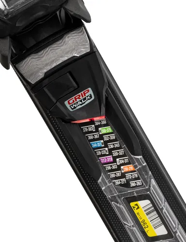 Narty męskie VOLKL DEACON 7.6 + wiązanie MARKER FDT TP 10 z GRIP WALK - Długość (cm) - 154