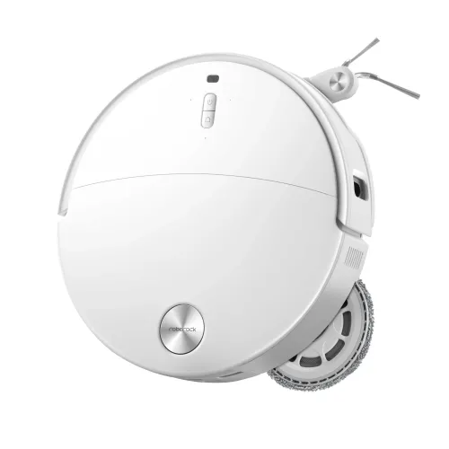 Robot sprzątający Roborock Qrevo Edge 2 Funkcja mopowania Stacja oczyszczająca Tworzenie mapy pomieszczenia Funkcje AI Biały