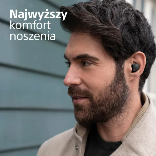 Słuchawki bezprzewodowe Sony WF-1000XM5 ANC Dokanałowe Bluetooth 5.3 Czarny