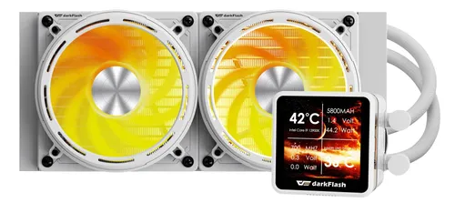 Chłodzenie wodne DARKFLASH Explore DE240 Biały