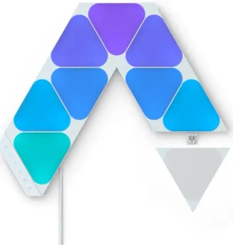 Panel LED Nanoleaf Shapes Triangles Mini 9szt + kontroler