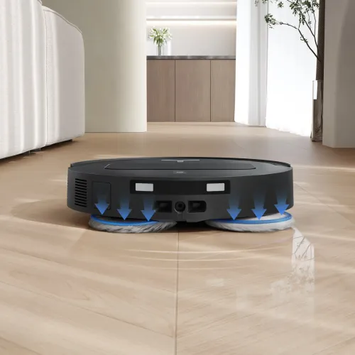 Robot sprzątający Ecovacs Deebot T50 Omni Gen 3 Funkcja mopowania Stacja oczyszczająca Tworzenie mapy pomieszczenia 63dB Funkcje AI