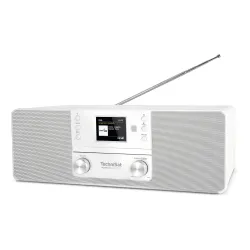 Radioodbiornik TechniSat DigitRadio 370 CD BT Radio FM DAB+ Bluetooth Biały