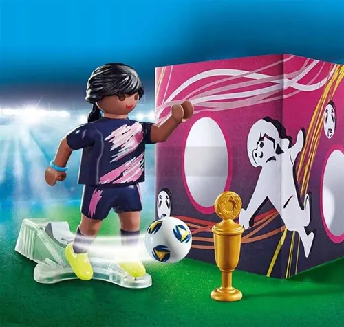 Playmobil Specjal Plus 70875 Piłkarka z bramką