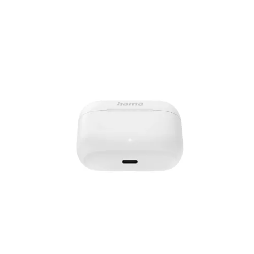 Słuchawki bezprzewodowe Hama Passion Clear II ANC Dokanałowe Bluetooth 5.3 Biały