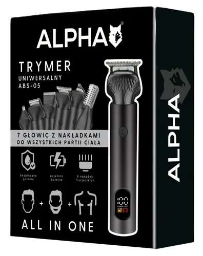 Golarka ALPHA ABS-05 Na sucho