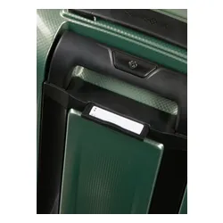 Маленький расширяемый чемодан Samsonite Attrix 55 см (23/26 см) - basil green