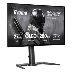 Monitor iiyama G-Master Titan Falcon GOB2701QSC-B1 27" 2K Tandem OLED 280Hz 0,03ms Gamingowy