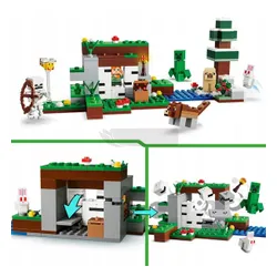 LEGO Minecraft 21593 Przetrwanie pierwszej nocy, zestaw klocków 8+