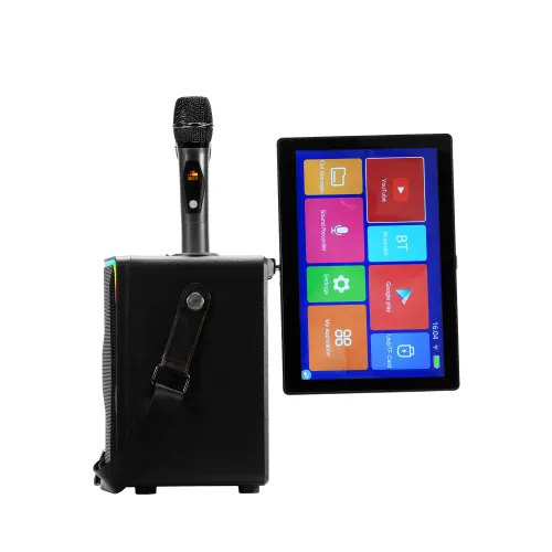 Power Audio Musicmate MM-SC900 PartyStar 250W Mikrofon Karaoke Bluetooth Czarny