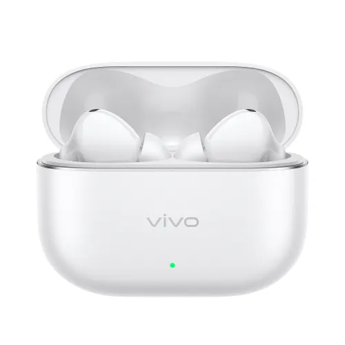 Słuchawki bezprzewodowe vivo Buds Ultra Dokanałowe Bluetooth 6.1 Lodowa Biel