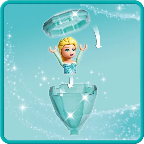LEGO 43199 Disney Dziedziniec zamku Elsy