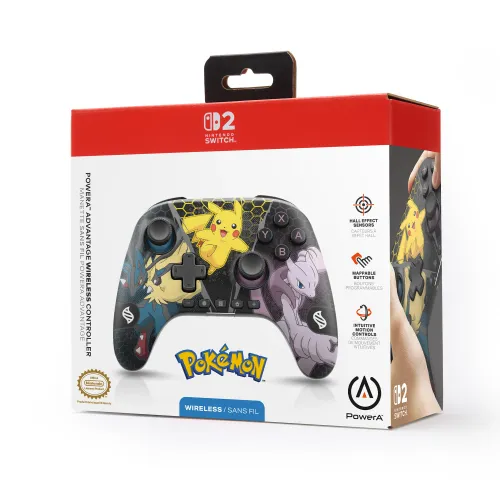 Pad PowerA Advantage Wireless Controller Pokemon Mega Evolutions do Nintendo Switch 2 Bezprzewodowy