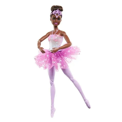 Mattel Barbie Dreamtopia Балетная кукла Волшебное сияние Брюнетка