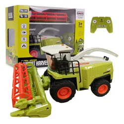 Zdalnie sterowany kombajn COIL RC zabawka na pilota światło dźwięk skala 1:24