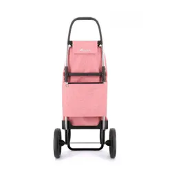 Wózek na zakupy 2 duże koła składany Rolser I-Max TWEED 2LRSG - coral