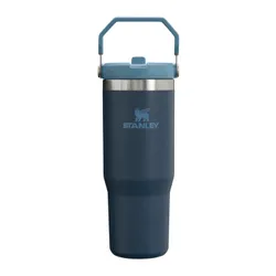 Kubek termiczny Stanley IceFlow Flip Straw Tumbler 0,89 l - navy