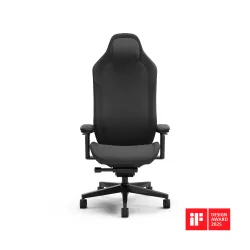 Fotel Fractal Design Refine Fabric Dark Gamingowy do 125kg Tkanina Czarny