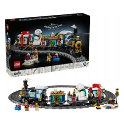 Lego Icons 10361 Świąteczny Ekspres Pociąg Świąteczny Zimowy
