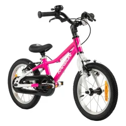 Rower dziecięcy KARBON Superlight 14 cali dla dziewczynki Różowy