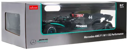 Zdalnie sterowany samochód COIL auto RC pilot duży Mercedes AMG F1 skala 1:12 czarny