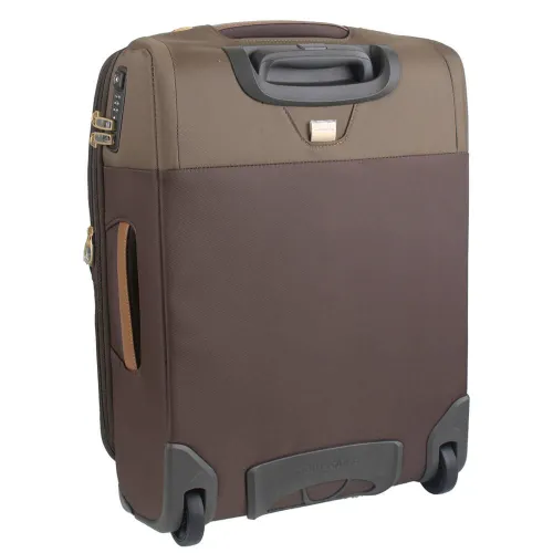 Walizka kabinowa poszerzana Samsonite Streamlife - olive / cognac