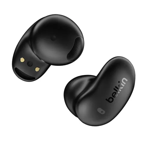Słuchawki bezprzewodowe Belkin SoundForm Anywhere Douszne Bluetooth 5.4 Czarny