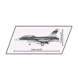 Конструктор COBI F-16D Fighting Falcon