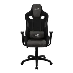 Fotel Aerocool COUNT AeroSuede Gamingowy do 150kg Skóra ECO Tkanina Iron Black