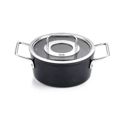 FISSLER Adamant 18 cm - garnek aluminiowy z pokrywką